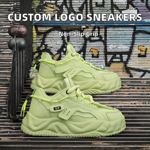 Zapatillas Deportivas para Hombre con Plataforma, Retro, Transpirables, con Aumento de Altura, Logotipo Personalizado, Marca Privada, Moda Casual - Product Image 2