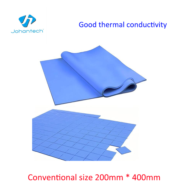 Johan Heat Resistant Thermal Conductive Silicone Pad Excellent Gap Filling for Automotive Electronics and Sensor Applications
