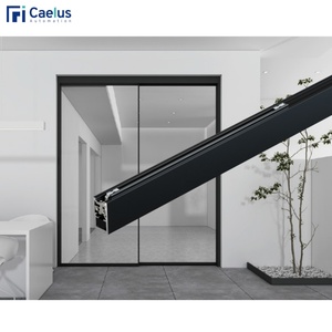 Ouvre-portes automatiques silencieux et stables en alliage d'aluminium, sécurisés anti-pincement, pour garages, centres commerciaux, hôtels, immeubles de bureaux, Maglev - Product Image 6