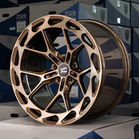 Rines Monobloque de Aluminio Forjado T6061 en Bronce de 19, 20, 21, 22, 24 y 26 Pulgadas, 5x112 5x114.3 para Autos Benz, GLE, AMG, BMW, Rolls Royce