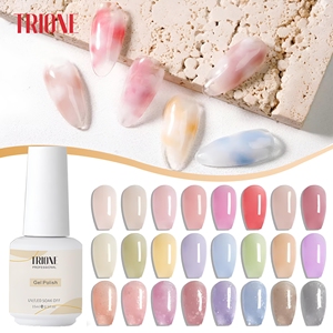 <span class=keywords><strong>Vernis</strong></span> <span class=keywords><strong>à</strong></span> ongles gel UV/LED <span class=keywords><strong>semi</strong></span>-<span class=keywords><strong>permanent</strong></span> rose nude transparent neutre, non toxique, longue tenue, pour nail art, marque privée, OEM - Product Image 6