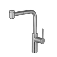 Leebonque robinet pour évier de cuisine, nouveau Design, eau froide, Long tuyau Flexible en acier