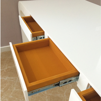 Chaise de bureau incurvée de bureau, Design Simple, Surface solide blanche