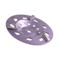 4 5 6 7 Inch 250mm TGP Turbo Disque de meule diamantée pour sol et mur en pierre de béton