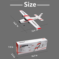 Jouet d'avion télécommandé DIY en mousse EPP, avion électrique télécommandé d'extérieur, planeur FX-801 901, mini drone RC, avion à aile fixe DIY