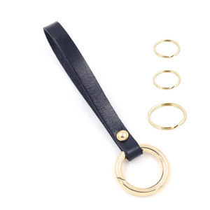 Genuine <b>Leather</b> <b>Keychain</b> Pendant, Handmade Gift Car Key Ring, Unisex <b>Keychain</b> - Product Image 4