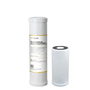 Composite Filterkartusche PP Sedimentfilterkartusche 5 Mikron Aktivkohlenstoff-Filterkartusche Ersatz für Haushalt RO