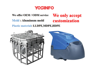 Maßgefertigte Rotationsgeformte Kunststoff-Karosserieteile für Gewerbliche Bodenreinigungsmaschinen, Handgeführt, Individuelle Farbe, ISO9001-Zertifiziert für - Product Image 2