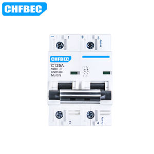 Chfbec 80A 100A 125A พลาสติก C120H-DC 1000V 2P DC ตั<span class=keywords><strong>ด</strong></span>วงจรทำลาย20kA ความจุสำหรับระบบ PV โค้งแบตเตอรี่หลัก - Product Image 1