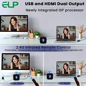 Elp 4k 12X 21x Zoom USB máy ảnh tự động lấy nét 1080p 60fps hồng ngoại điều khiển từ xa H.265 <span class=keywords><strong>Webcam</strong></span> UVC cho live streaming, Zoom cuộc họp - Product Image 5