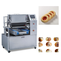 Nouvelle machine à biscuits à double couleur / ligne de production en acier inoxydable 304 entièrement automatique et semi-automatique certifiée CE ISO