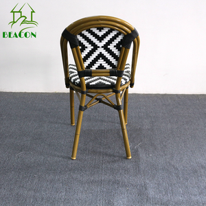 Fournisseur en gros <span class=keywords><strong>de</strong></span> meubles <span class=keywords><strong>de</strong></span> jardin d'extérieur Chaise en rotin pour café Petite <span class=keywords><strong>taverne</strong></span> Chaise <span class=keywords><strong>de</strong></span> jardin pour restaurant d'extérieur - Product Image 4