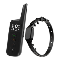 Profession elles 300m Remote Dog Trainings halsband Starker Elektro schock für mittlere und große Hunde aus strap azier fähigem TPU-Material