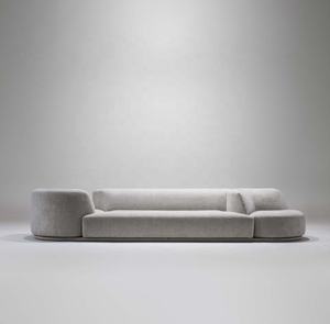 Foshan profesional de alta gama de tela moderna Bordone sofá seccional conjunto sillones giratorios fabricante de muebles - Product Image 3