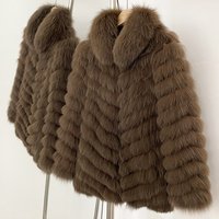 OFTBUY Brésil Vente Chaude Manteau en Véritable Fourrure de Renard pour Femme, Veste Réversible Double Face, Couleur Personnalisée, OEM, Vente en Gros, Court 60cm, Long 70cm