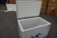 Congélateur vitrine sans portes (ouvertes) en acier inoxydable 201 pour la restauration