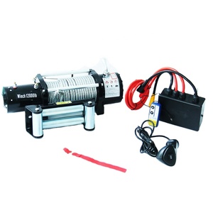 Cabrestante eléctrico de autorecuperación para Jeep, camión, remolque, SUV, 12000LBS, 12VDC, aprobado por la CE - Product Image 3