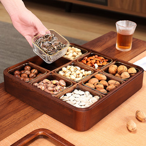 Nhà Máy Tùy Chỉnh Gỗ Tự Nhiên Tre Trái Cây Sấy Khô Hộp Hiện Đại Lưu Trữ Sang Trọng Trường Hợp Với Thiết Kế Đa Chức Năng <span class=keywords><strong>Acrylic</strong></span> Rõ Ràng Bìa - Product Image 4