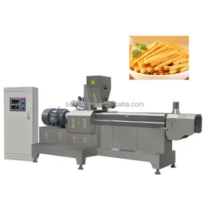 Heißes Verkaufs produkt Fried Puffed Snacks Food Processing Line Slanty Snacks machen Maschine