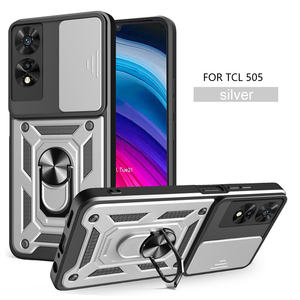 Funda Protectora para Teléfono con Anillo Magnético de Alta Calidad, Anti-Caídas, Fuerte Succión, TPU+PC para <span class=keywords><strong>TCL</strong></span> 505/50 <span class=keywords><strong>SE</strong></span>/50 XL/40 XE/40 <span class=keywords><strong>SE</strong></span> - Product Image 1