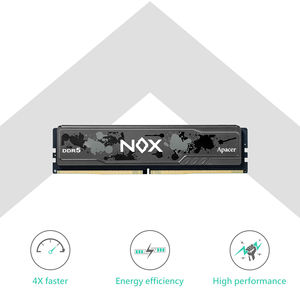 ใหม่เอี่ยม RAM <span class=keywords><strong>Apacer</strong></span> <span class=keywords><strong>NOx</strong></span> 16GB พีซี6000 CL38เดสก์ท็อปหน่วยความจำ DDR5สีดำ AM-D หน่วยความจำเอ็กซ์โปอินเทล6000MT xmp/s AH5U16G60C622MBAA - Product Image 6