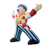 Publicité gonflable de bande dessinée gonflable clown spectacle 6m gonflable de clown à vendre