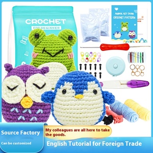 Kit <span class=keywords><strong>de</strong></span> Crochet DIY en Promotion – Ensemble <span class=keywords><strong>de</strong></span> Fil à Tricoter Fait Main avec Manuel en Anglais – Best-seller pour Ornements <span class=keywords><strong>de</strong></span> Poupées – Artisanat en Tissu <span class=keywords><strong>de</strong></span> Coton - Product Image 3