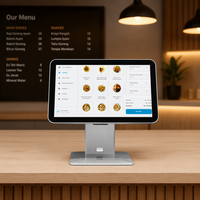 Terminal de caisse tactile double écran 15,6 pouces pour magasin de détail, café, système POS, machine POS, caisse enregistreuse NFC, systèmes POS tout-en-un