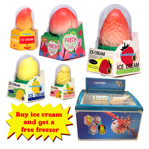 Icedelight, glaces au chocolat au <span class=keywords><strong>lait</strong></span> en forme <span class=keywords><strong>de</strong></span> pêche, 12 paquets <span class=keywords><strong>de</strong></span> 75g chacun, prêtes à consommer - Product Image 6