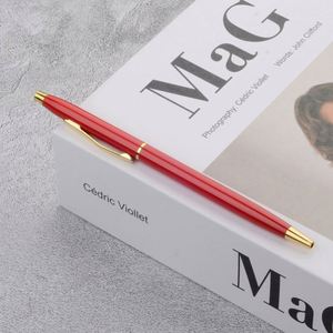 Custom Customized Logo Metal Ballpoint Pen-Multi-Colored Ink <b>Small</b> Size for Student Use Hotel Advertising Business Promotional - Product Image 5