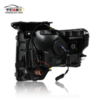 Faros Delanteros LED con Proyector y DRL Ámbar TT-ABC F150-A509 para Ford F150 2009 2010 2011 2012 2013 2014