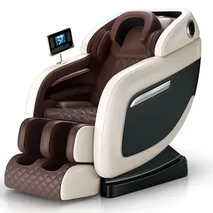 Sl pista 4d cadeira de massagem com controle de calor