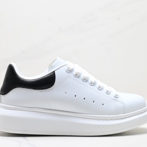 Black <b>White</b> Chunky Lace-Up Platform <b>Casual</b> Sports <b>Shoes</b> Made in China PU Upper - Product Image 5