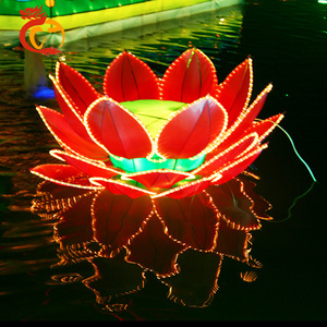 Décorations de fête en plein air pour le Festival des lanternes colorées de Zigong, Chine - Noël, Thanksgiving, Fête des pères - Imperméables, taille personnalisée - Product Image 3