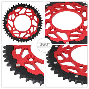 Piñón de Cadena para Motocicleta, Piñón de Cadena de Aluminio CNC para XR100R / CRF125F/FB, Piezas de Modificación para Motocicletas Todoterreno - Product Image 5