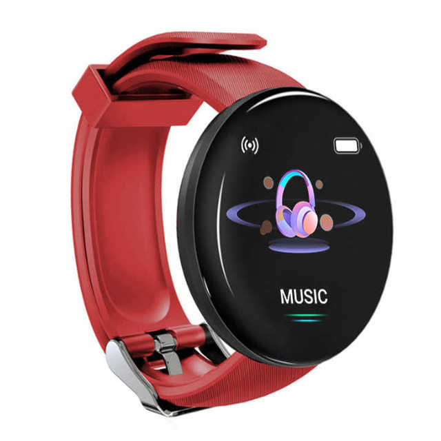 D18 Smart Watch Reloj Inteligente Round Screen Shape Waterproof Digital Watches Sports Fitness Tracker Watch D18S