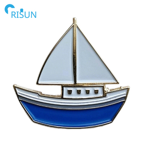 Fabbrica su misura Galleon Yacht barca a vela nave nave nave spille spille spille personalizzate barca smalto Pin - Product Image 5