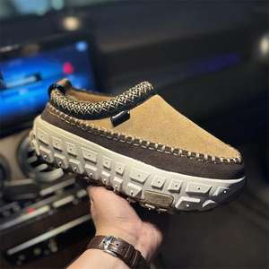 Bottes d'hiver pour femmes Uggs 2026 en daim synthétique à semelle épaisse avec fonction rehausseur, semelle intérieure douce et antidérapante en fausse fourrure - Product Image 6