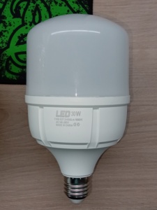 Bombilla LED T100 de 20W, Base E27, Plástico, AC110V-265V, SMD 6000K, CRI90/Ra90, Certificación RoHS y CE, 20000 Horas, Uso en Exteriores - Product Image 4