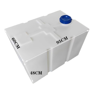 Tambor diésel Horizontal engrosado 300L nuevo tanque de combustible de plástico montado en <span class=keywords><strong>coche</strong></span> tanque de transporte tanque de agua resistente al ácido alcalino - Product Image 1