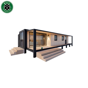 Install Fully Furnished Prefab Steel 2 Bedroom 1 <b>Bath</b> Foldable Expandable Container House for Home Office Use - Product Image 1