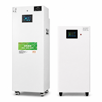 Batterie de stockage d'énergie domestique LiFePO4 48V 140Ah 6,72 kWh, montage mural, solaire hors réseau, CAN RS485, BMS intelligent, OEM