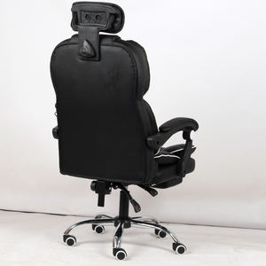 Cadeira customizável moderna do jogo com braços ajustáveis do quadro do ferro do metal apoio para os pés Base giratória couro sintético estofos - Product Image 4