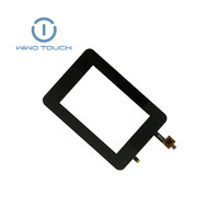 WIWOTOUCH C4D035GG138 Layar Sentuh Kapasitif 3.5 Inci FT5336 Resolusi 320x480 G+G 6H Antarmuka IIC Multitouch untuk Industri