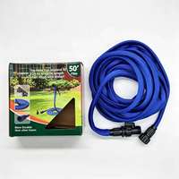 Tuyau Magique Extensible BOTANECO 50FT 2.2X Certifié BSCI, Léger, Anti-UV, Flexible et Rétractable pour le Lavage de Voiture et l'Arrosage du Jardin