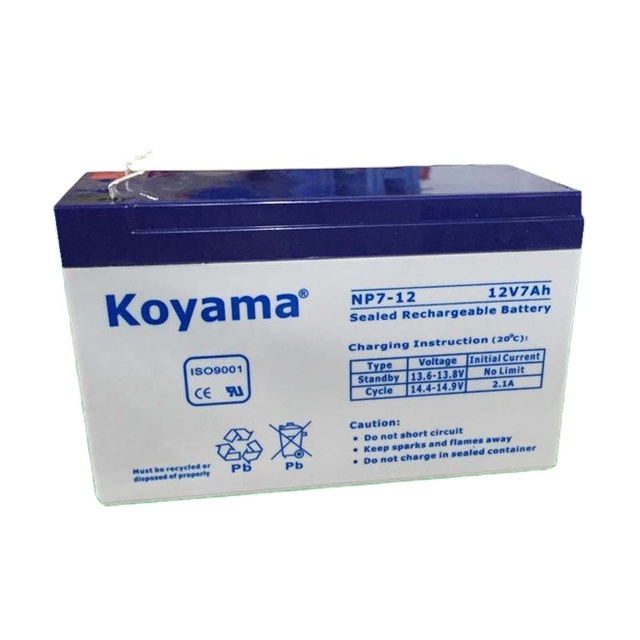 CBB 7ah 12V VRLA AGM Backup Battery Storage UPS Battery Alarm System Battery