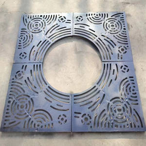 Composants de <span class=keywords><strong>grille</strong></span> carrée en acier inoxydable <span class=keywords><strong>pour</strong></span> la <span class=keywords><strong>protection</strong></span> des routes, des <span class=keywords><strong>puits</strong></span> et des jardins, utilisation extérieure, personnalisables, vente directe du fabricant - Product Image 4