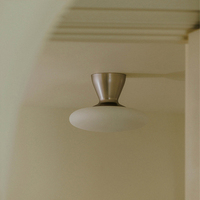 Lustre moderne en verre à bulles, luminaire de plafond, indice de protection IP65, alimentation AC, base en aluminium, Ra70, blanc froid, éclairage de salon