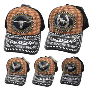 <span class=keywords><strong>Gorra</strong></span> <span class=keywords><strong>de</strong></span> Béisbol <span class=keywords><strong>de</strong></span> Malla Estilo Mexicano Étnico a la Moda con Logo Personalizado <span class=keywords><strong>de</strong></span> Metal 3D Tipo Western Trucker para Uso Casual al Aire Libre, Playa y Hip Hop - Product Image 6