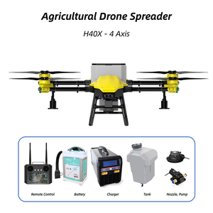 Drones Agrícolas para la Pulverización H32x, Drone de Uso Agrícola con Bomba y Motor, Pulverizador Ecológico FPV para Cultivos y Árboles Frutales - Product Image 2